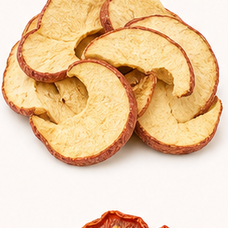 Solar nanodry apple slices.