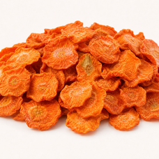 Solar nanodry carrot slices.