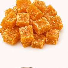 Solar nanodry orange pieces.